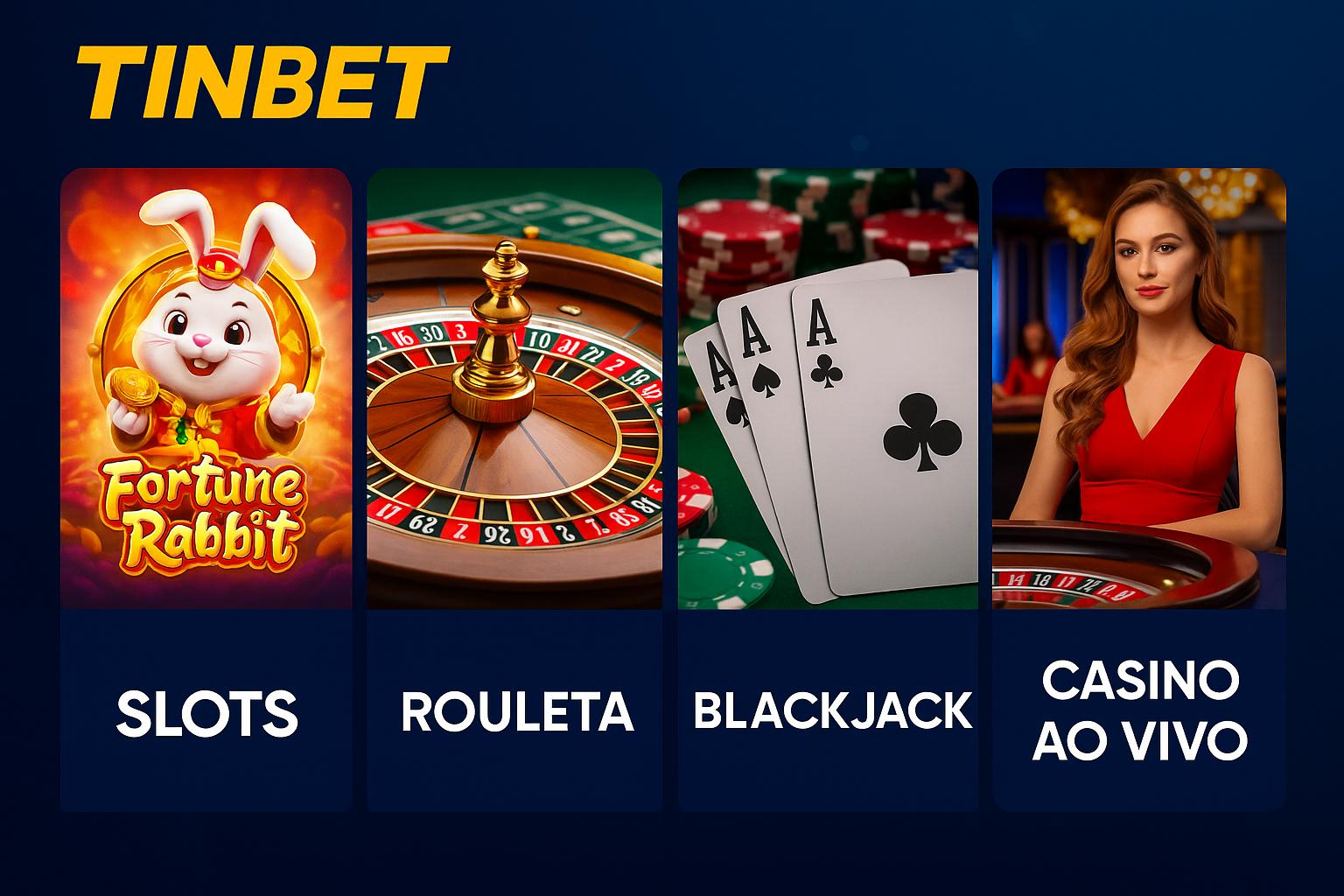 Jogos de cassino online inovadores e emocionantes na TINBET