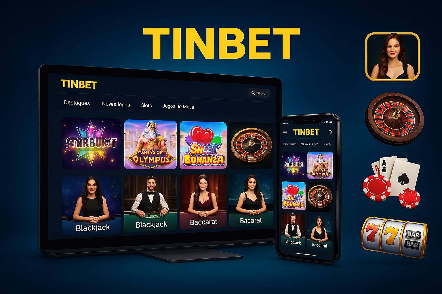 Jogos de cassino online TINBET